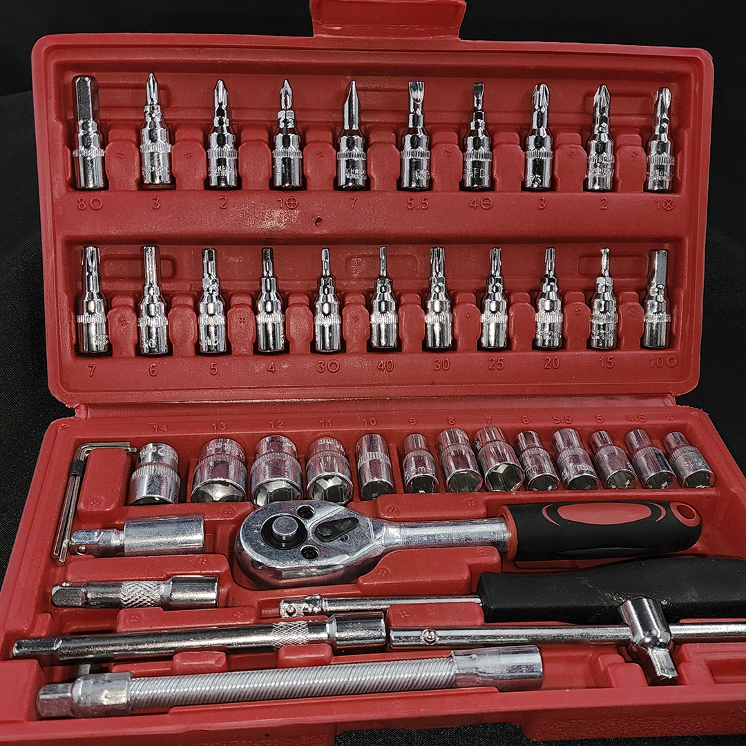 Miniatura 1 de Caja De Herramientas Para Autos 46 Pc